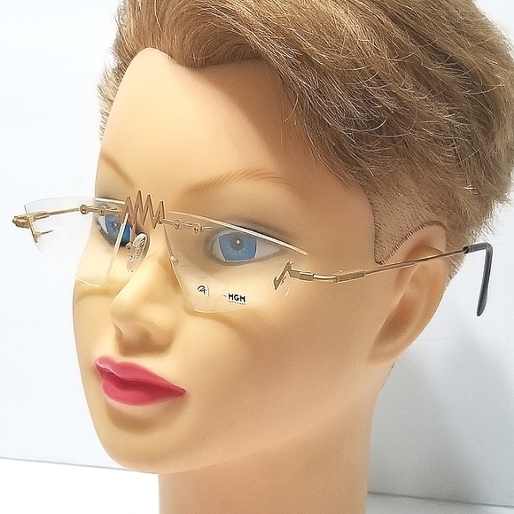 Vintage Amazing Rare Artsy European Eyewear by MGM Optik Germany - Picture 4 of 16
